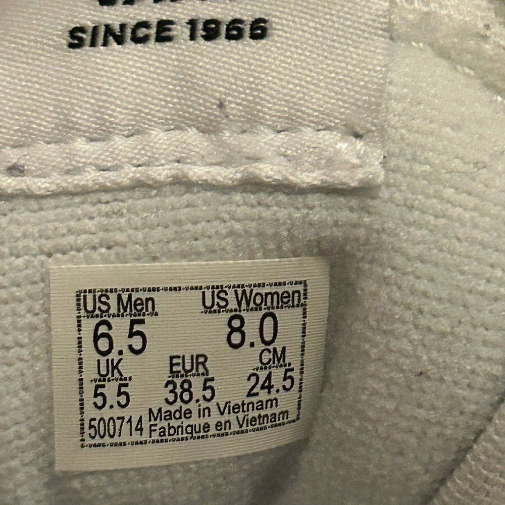 Vans Sk8-Hi Stacked Platform Sneakers Shoes True White Unisex Sawtooth Outsole - Picture 5 of 6